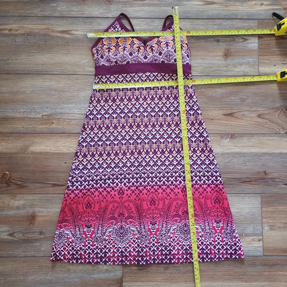 Athleta Shorebreak Swim Dress Womens XXS Purple Multi-Color